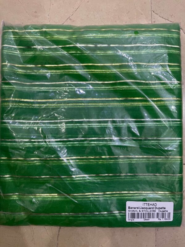 Banarsi Jacquard Dupatta - Image 3