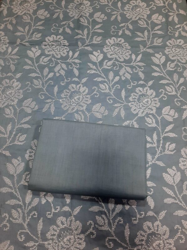 Breeze Style 2pc Lawn Embroided Grey
