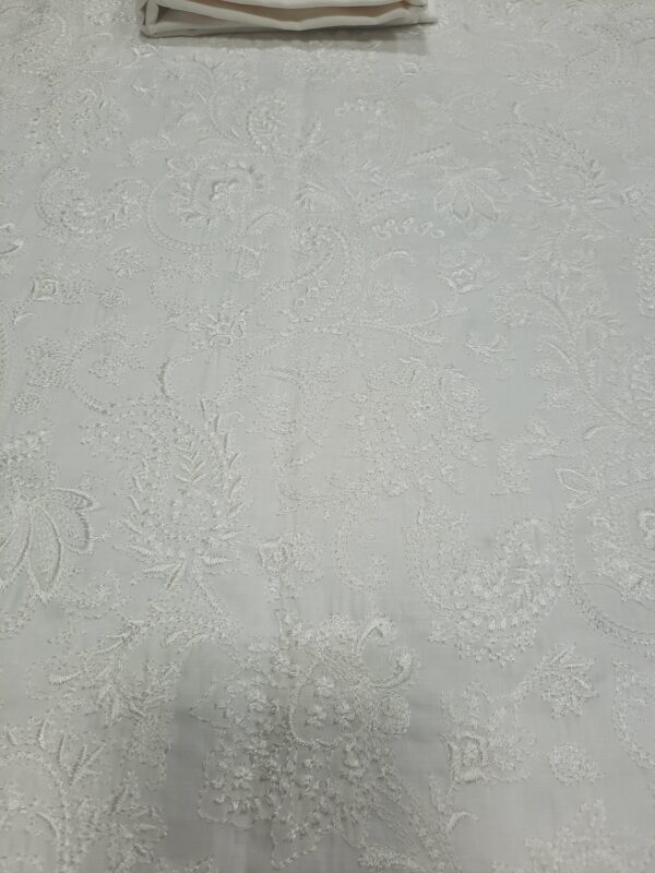 Breeze Style 2pc Lawn Embroided White