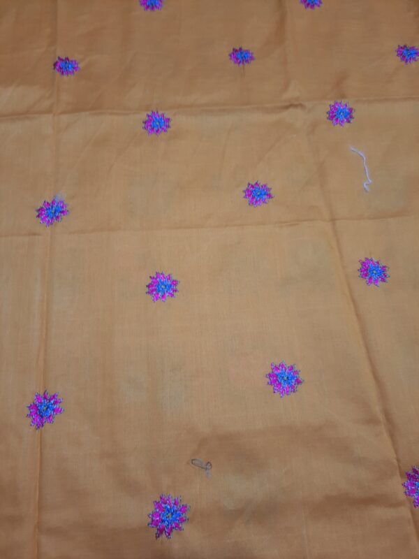 Breeze Style 2pc Lawn Embroided Mastard - Image 3