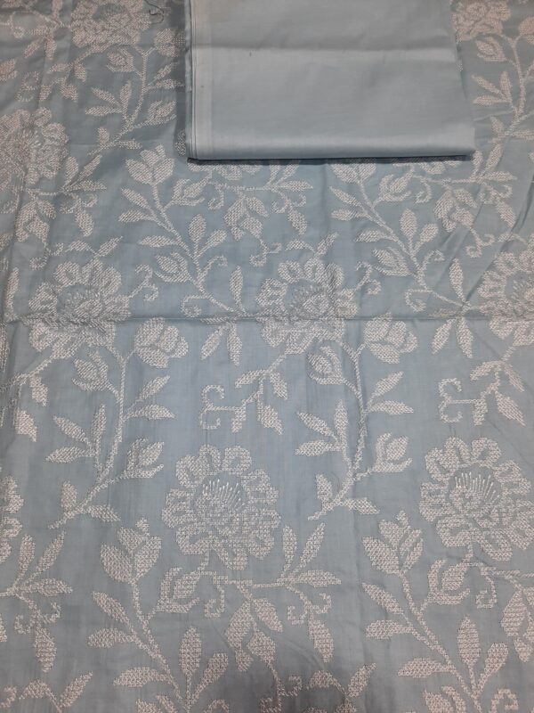 Breeze Style 2pc Lawn Embroided Sky Blue