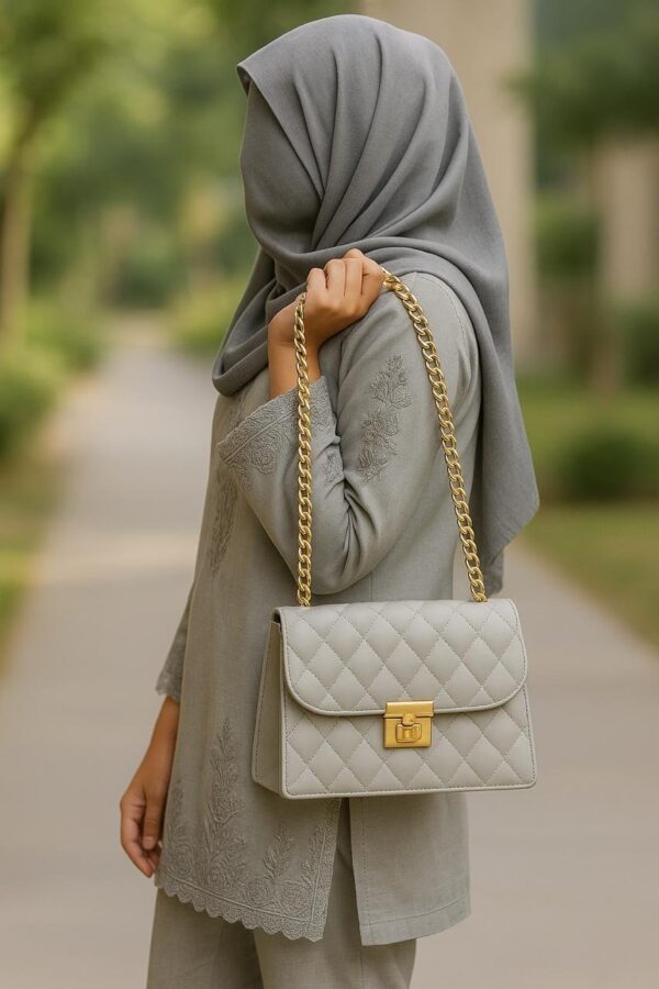 Cross Body Bag Grey