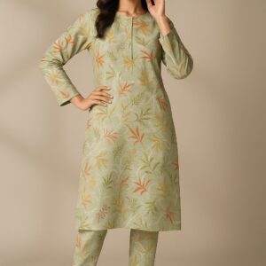 2pc Lawn allover print