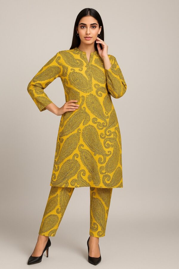 2pc Lawn allover print