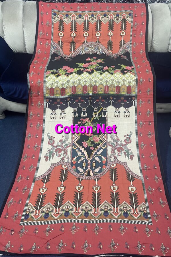 Dupatta Gulahmed Cotton Net