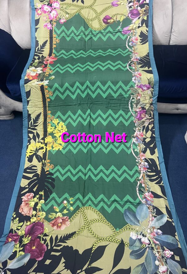 Dupatta Gulahmed Cotton Net