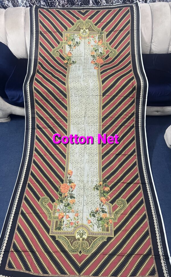 Dupatta Gulahmed Cotton Net