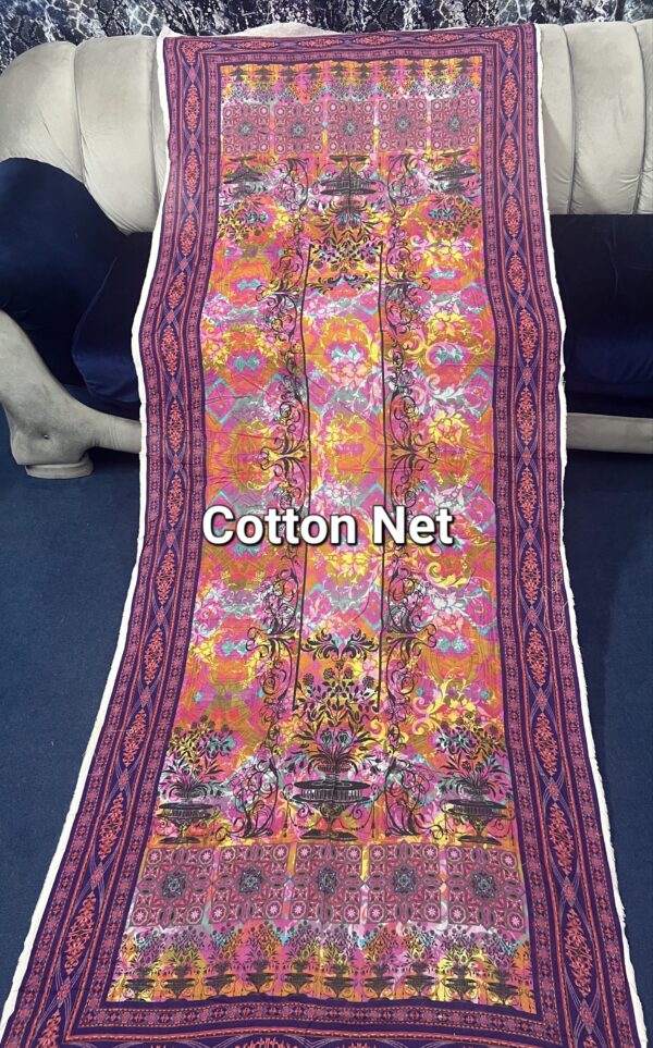 Dupatta Gulahmed Cotton Net