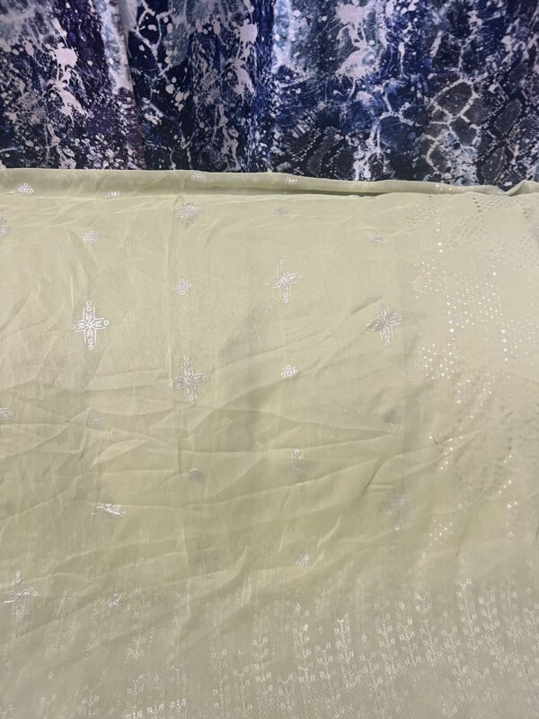 Dupatta Gulahmad Pure Bamber Lemon color - Image 2