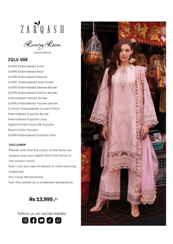 Zarqash Luxury Lawn - Image 2