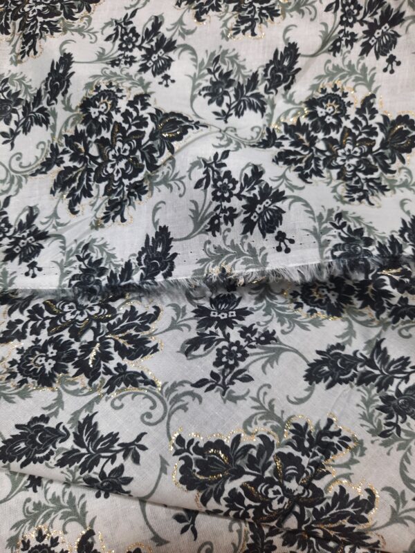 2pc Zari Lawn allover print - Image 3
