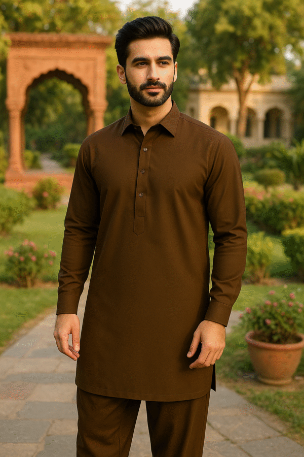 Dynasty cotton Dark Brown