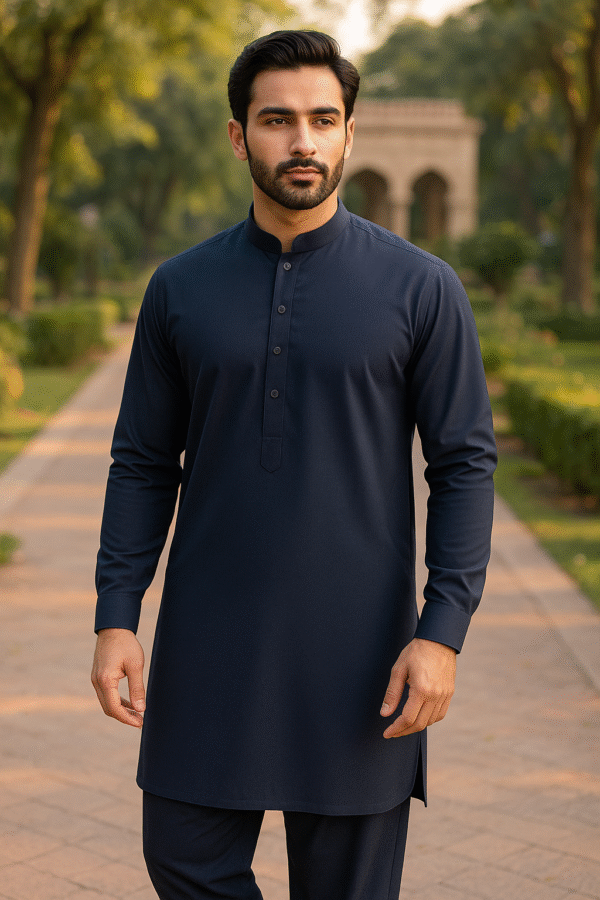 Dynasty cotton Navy Blue
