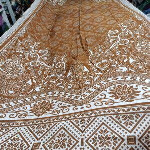 Jaquard Shawl Mustard