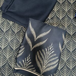 Marina 3Pc Suit with Pashmina Wool Shawl