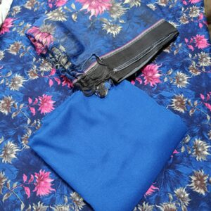 Marina 3Pc Suit with Pashmina Wool Shawl