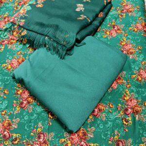 Marina 3Pc Suit with Pashmina Wool Shawl