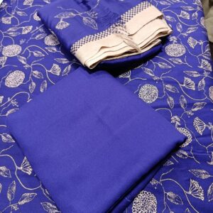 Marina 3Pc Suit with Pashmina Wool Shawl