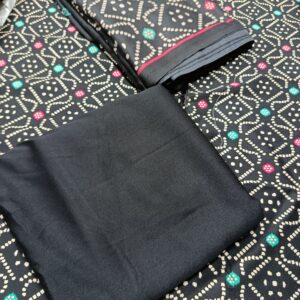 Marina 3Pc Suit with Pashmina Wool Shawl