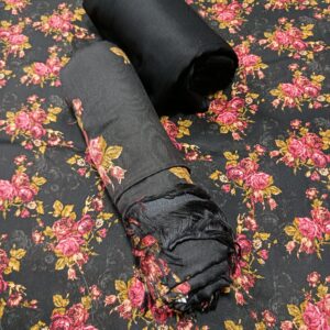 Marina 3Pc Suit with Pashmina Wool Shawl