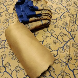 Marina 3Pc Suit with Pashmina Wool Shawl